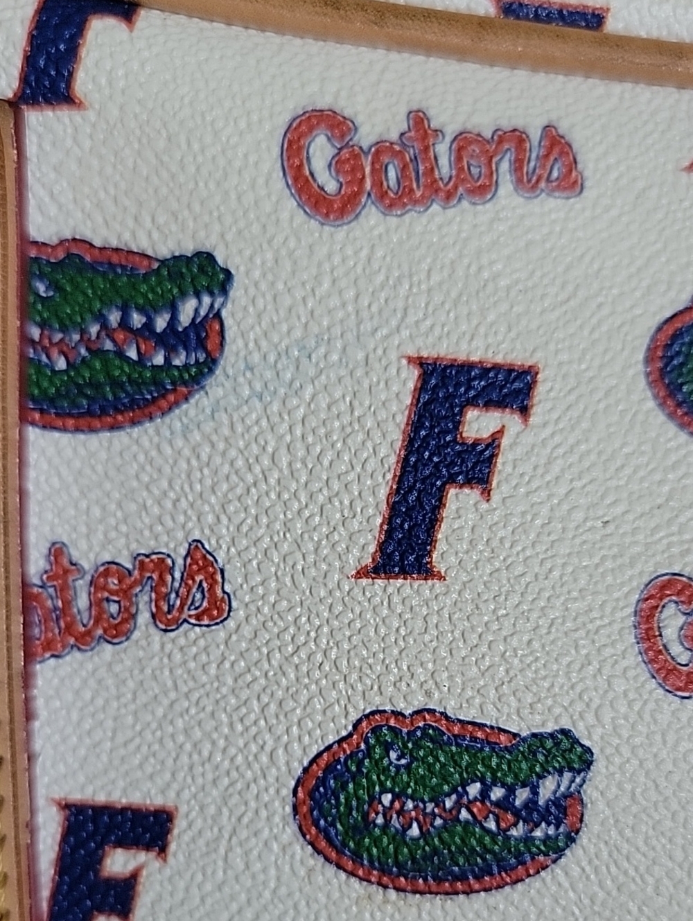 Dooney & Bourke Florida Gators Hobo Bag with Tan Trim - Picture 9 of 17